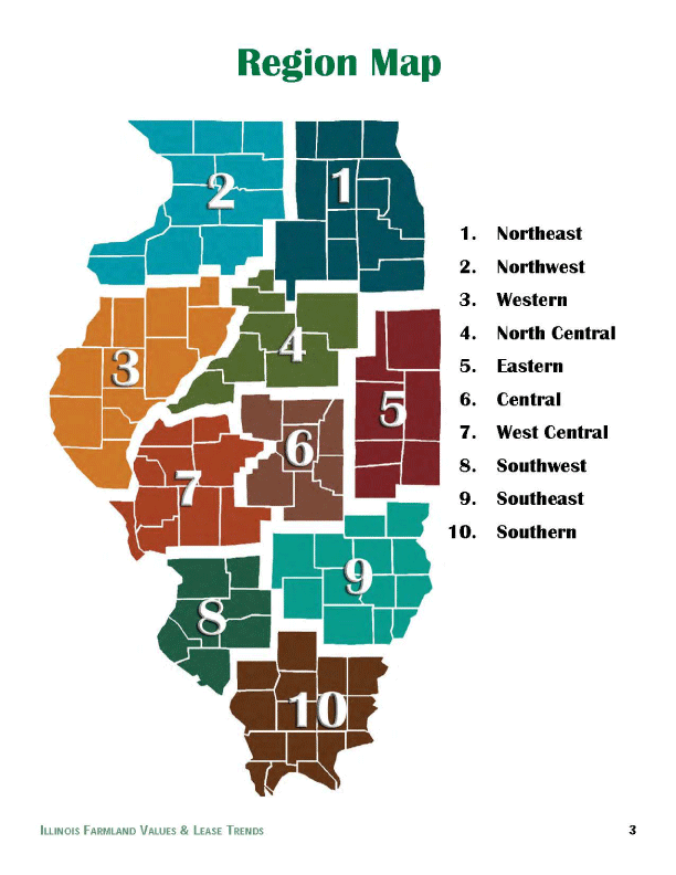 Illinois Land Regions